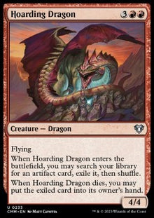 Hoarding Dragon⁣ - Commander Masters⁣ (Uncommon)⁣ [233]