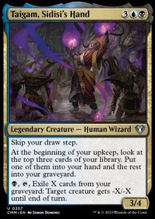 Taigam, Sidisi's Hand⁣ - Commander Masters⁣ (Uncommon)⁣ [357]
