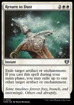 Return to Dust⁣ - Commander Masters⁣ (Uncommon)⁣ [52]