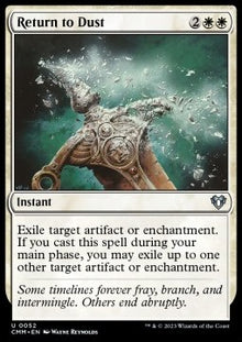 Return to Dust⁣ - Commander Masters⁣ (Uncommon)⁣ [52]