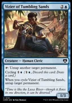 Vizier of Tumbling Sands⁣ - Commander Masters⁣ (Common)⁣ [131]