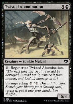 Twisted Abomination⁣ - Commander Masters⁣ (Common)⁣ [194]