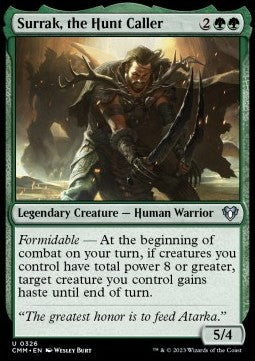 Surrak, the Hunt Caller⁣ - Commander Masters⁣ (Uncommon)⁣ [326]