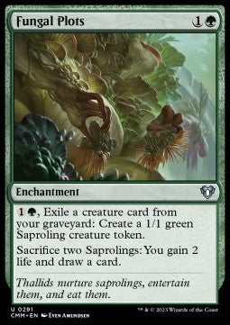 Fungal Plots⁣ - Commander Masters⁣ (Uncommon)⁣ [291]