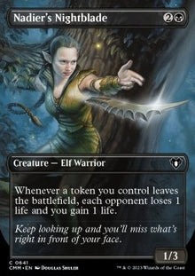 Nadier's Nightblade⁣ - Commander Masters: Extras⁣ (Common)⁣ [641]