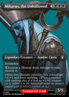 Mikaeus, the Unhallowed (V.3)⁣ - Commander Masters: Extras⁣ (Mythic)⁣ [1061]