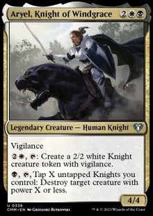 Aryel, Knight of Windgrace⁣ - Commander Masters⁣ (Uncommon)⁣ [336]
