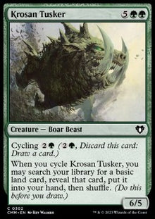 Krosan Tusker⁣ - Commander Masters⁣ (Common)⁣ [302]