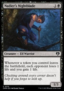 Nadier's Nightblade⁣ - Commander Masters⁣ (Common)⁣ [175]