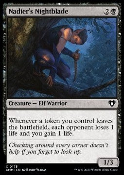 Nadier's Nightblade⁣ - Commander Masters⁣ (Common)⁣ [175]