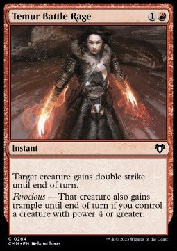 Temur Battle Rage⁣ - Commander Masters⁣ (Common)⁣ [264]