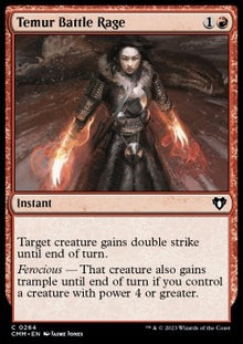 Temur Battle Rage⁣ - Commander Masters⁣ (Common)⁣ [264]