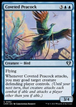 Coveted Peacock⁣ - Commander Masters⁣ (Uncommon)⁣ [82]