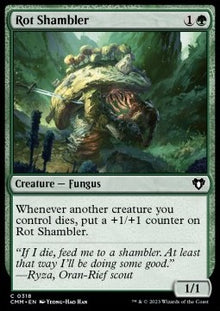 Rot Shambler⁣ - Commander Masters⁣ (Common)⁣ [318]