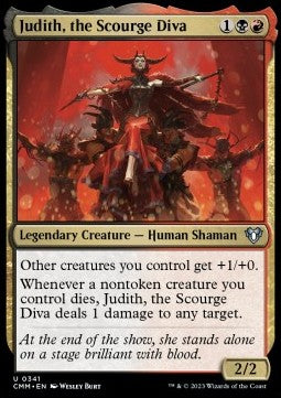 Judith, the Scourge Diva⁣ - Commander Masters⁣ (Uncommon)⁣ [341]