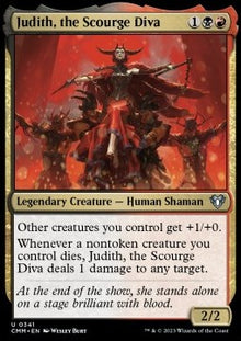 Judith, the Scourge Diva⁣ - Commander Masters⁣ (Uncommon)⁣ [341]