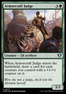 Armorcraft Judge⁣ - Commander Masters⁣ (Uncommon)⁣ [273]