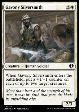 Gavony Silversmith⁣ - Commander Masters⁣ (Common)⁣ [25]
