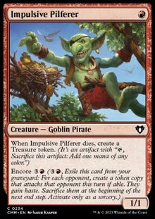 Impulsive Pilferer⁣ - Commander Masters⁣ (Common)⁣ [234]