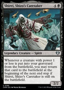 Shirei, Shizo's Caretaker⁣ - Commander Masters⁣ (Uncommon)⁣ [186]