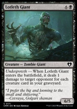 Lotleth Giant⁣ - Commander Masters⁣ (Common)⁣ [171]