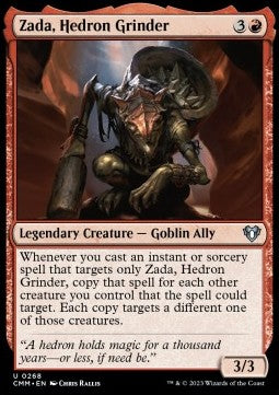 Zada, Hedron Grinder⁣ - Commander Masters⁣ (Uncommon)⁣ [268]