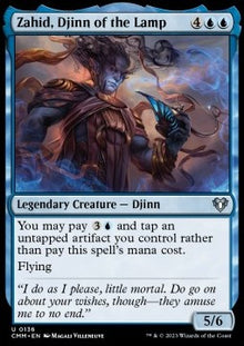 Zahid, Djinn of the Lamp⁣ - Commander Masters⁣ (Uncommon)⁣ [136]