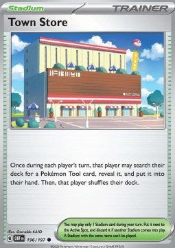 Town Store - Obsidian Flames (Common) [OBF-196]