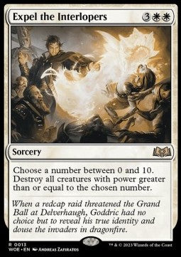 Expel the Interlopers⁣ - Wilds of Eldraine⁣ (Rare)⁣ [13]