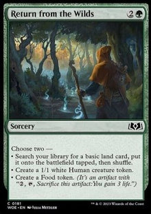 Return from the Wilds⁣ - Wilds of Eldraine⁣ (Common)⁣ [181]