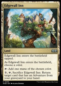 Edgewall Inn⁣ - Wilds of Eldraine⁣ (Uncommon)⁣ [255]