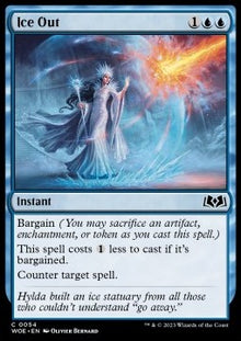 Ice Out⁣ - Wilds of Eldraine⁣ (Common)⁣ [54]