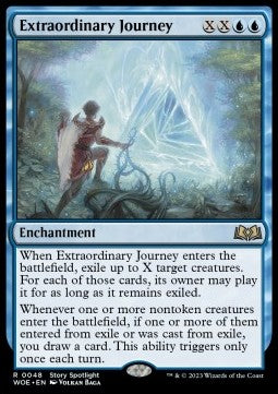 Extraordinary Journey⁣ - Wilds of Eldraine⁣ (Rare)⁣ [48]
