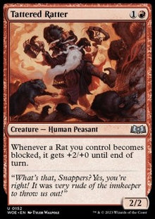 Tattered Ratter⁣ - Wilds of Eldraine⁣ (Uncommon)⁣ [152]