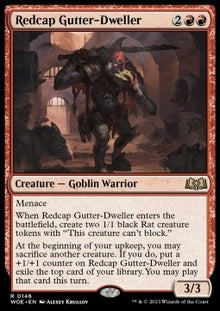 Redcap Gutter-Dweller⁣ - Wilds of Eldraine⁣ (Rare)⁣ [146]