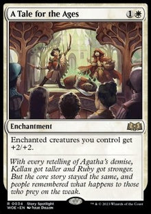 A Tale for the Ages⁣ - Wilds of Eldraine⁣ (Rare)⁣ [34]