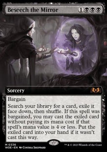 Beseech the Mirror⁣ - Wilds of Eldraine: Extras⁣ (Mythic)⁣ [336]