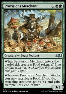 Provisions Merchant⁣ - Wilds of Eldraine: Extras⁣ (Uncommon)⁣ [321]