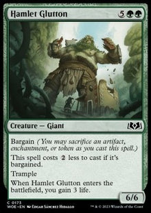 Hamlet Glutton⁣ - Wilds of Eldraine⁣ (Common)⁣ [173]