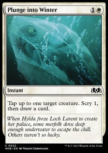 Plunge into Winter⁣ - Wilds of Eldraine⁣ (Common)⁣ [22]