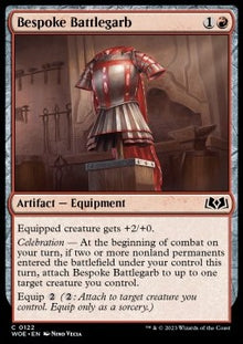 Bespoke Battlegarb⁣ - Wilds of Eldraine⁣ (Common)⁣ [122]