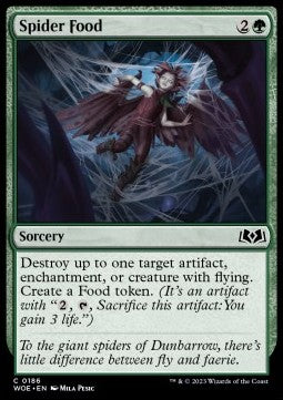 Spider Food⁣ - Wilds of Eldraine⁣ (Common)⁣ [186]