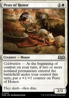 Pests of Honor⁣ - Wilds of Eldraine: Extras⁣ (Uncommon)⁣ [310]