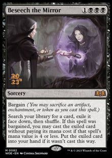 Beseech the Mirror (V.1) - Wilds of Eldraine: Promos (Mythic) [PWOE-82]