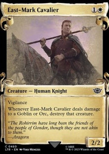 East-Mark Cavalier (V.1)⁣ - The Lord of the Rings: Tales of Middle-earth Holiday Release⁣ (Common)⁣ [460]