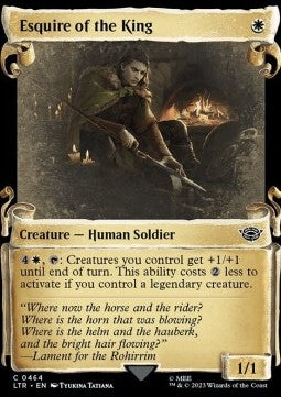 Esquire of the King (V.1)⁣ - The Lord of the Rings: Tales of Middle-earth Holiday Release⁣ (Common)⁣ [464]