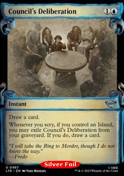 Council's Deliberation (V.2)⁣ - The Lord of the Rings: Tales of Middle-earth Holiday Release⁣ (Uncommon)⁣ [497]
