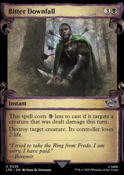 Bitter Downfall (V.1)⁣ - The Lord of the Rings: Tales of Middle-earth Holiday Release⁣ (Uncommon)⁣ [528]