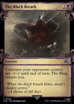 The Black Breath (V.1)⁣ - The Lord of the Rings: Tales of Middle-earth Holiday Release⁣ (Common)⁣ [529]