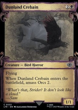 Dunland Crebain (V.1)⁣ - The Lord of the Rings: Tales of Middle-earth Holiday Release⁣ (Common)⁣ [533]
